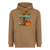 Toasted Coconut thankful cross Heavyweight Hoodie - RacoonDesign