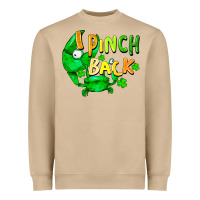 Mushroom I pinch back with crab st. patricks day Heavyweight Sweatshirt - FaDigitalArtStudio