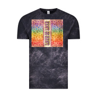 Cloud Black Love is love Pride LGBTQ+ Vintage Tee - NancyCooperArtShop