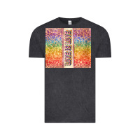 Vintage Black Love is love Pride LGBTQ+ Vintage Tee - NancyCooperArtShop