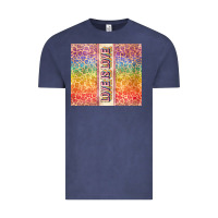 Vintage Denim Love is love Pride LGBTQ+ Vintage Tee - NancyCooperArtShop