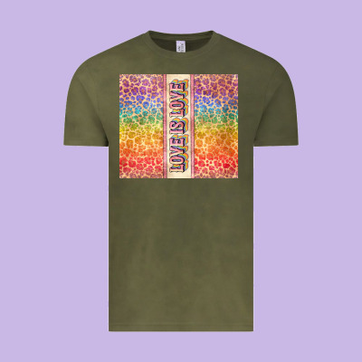 Love Is Love Pride Lgbtq+ Vintage Tee Designed By Nancycooperartshop