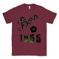 Burgundy Born In 1955 Classic Tee - Bettercallsaul
