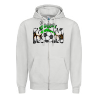 Soccer Mom Zipper Hoodie | Teevron