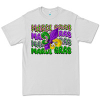 Mardi Gras With Fleur De Lis Premium Tee | Teevron