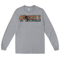 Heather Grey gobble thanksgiving turkey Long Sleeve Tee - Jasminsmagicworld