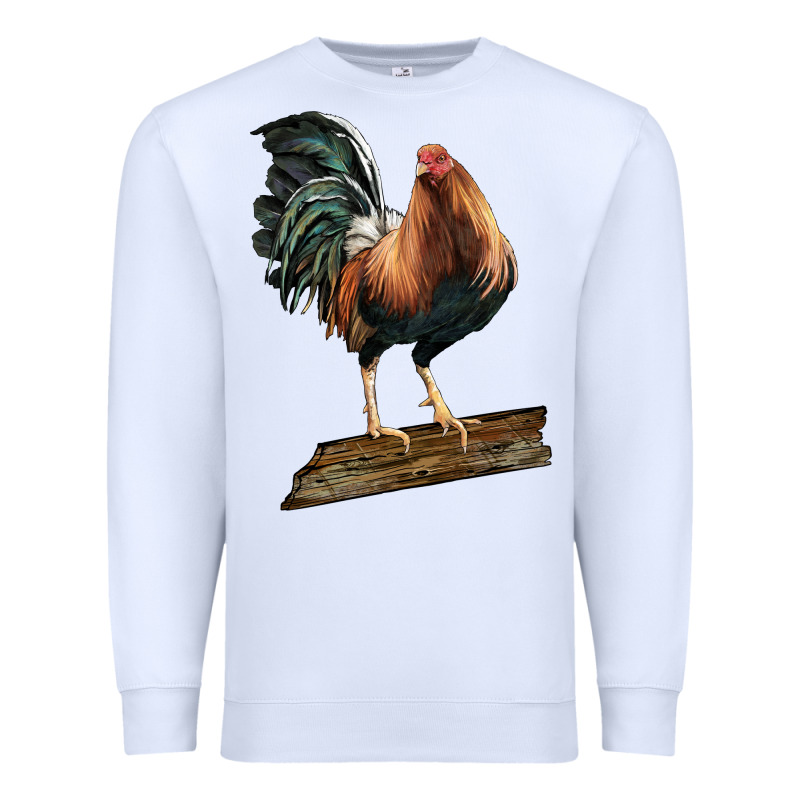 American Game Rooster Standing Premium Sweatshirt by LillyAllenDesigns | Teevron