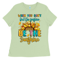 Matcha when you dont find the sunshine be the sunshine Ladies Tee - LillyAllenDesigns