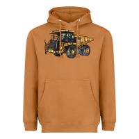 Meerkat Mining Truck Heavyweight Hoodie - LillyAllenDesigns