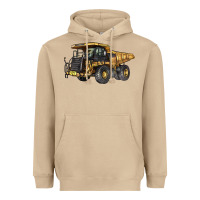 Mushroom Mining Truck Heavyweight Hoodie - LillyAllenDesigns