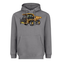 Storm Mining Truck Heavyweight Hoodie - LillyAllenDesigns
