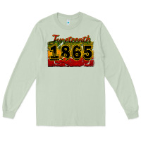 Matcha juneteenth 1865 Long Sleeve Tee - CowGirlArtShop
