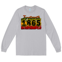 Moon Dust juneteenth 1865 Long Sleeve Tee - CowGirlArtShop
