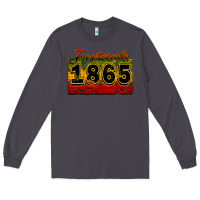 Smoke juneteenth 1865 Long Sleeve Tee - CowGirlArtShop