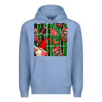 Colony Blue american football gnomes Premium Hoodie - BundleAndBundleShop