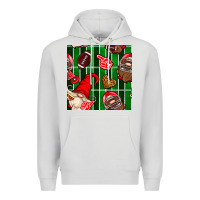 Dove Grey american football gnomes Premium Hoodie - BundleAndBundleShop
