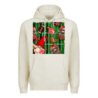 Oatmeal Heather american football gnomes Premium Hoodie - BundleAndBundleShop