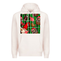 Pale Pink american football gnomes Premium Hoodie - BundleAndBundleShop