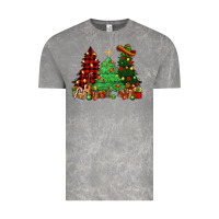 Cloud Rock Mexican Christmas trees Vintage Tee - NancyCooperArtShop