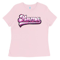 Bubblegum Pink Mama Leopard Ladies Tee - RanaPortraitStore
