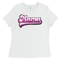 White Mama Leopard Ladies Tee - RanaPortraitStore