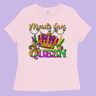 Mardi Gras Queen Ladies Tee Designed By Lillyallendesigns