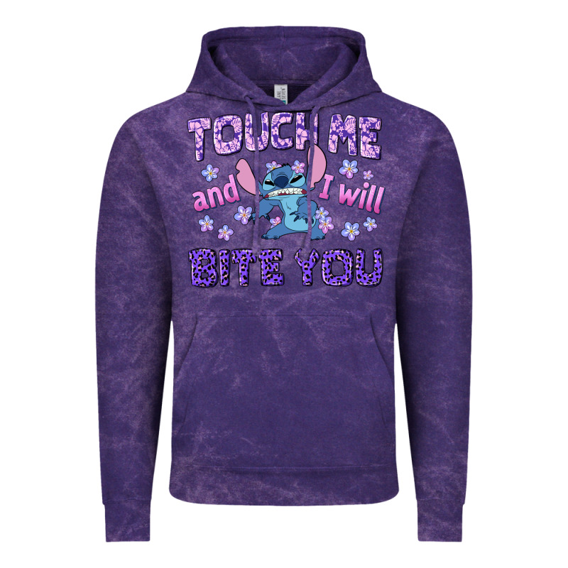 Touch Me And I Will Bite You Vintage Hoodie by texasbilliewilder | Teevron