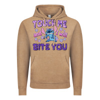 Vintage Coffee touch me and i will bite you Vintage Hoodie - texasbilliewilder