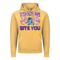 Vintage Mustard touch me and i will bite you Vintage Hoodie - texasbilliewilder