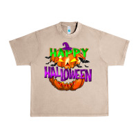 French Oak Happy Halloween Urban Heavy Tee - NancyCooperArtShop