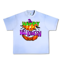 Grape Ice Happy Halloween Urban Heavy Tee - NancyCooperArtShop