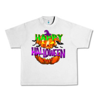 Lunar Rock Happy Halloween Urban Heavy Tee - NancyCooperArtShop