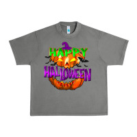 Tornado Happy Halloween Urban Heavy Tee - NancyCooperArtShop