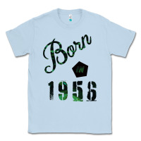 Dusty Blue Born In 1956 Classic Tee - Bettercallsaul