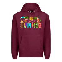 Burgundy sweet summer Premium Hoodie - RanaPortraitStore