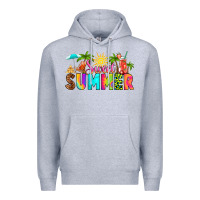 Heather Grey sweet summer Premium Hoodie - RanaPortraitStore