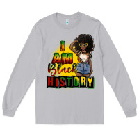 Moon Dust i am black history juneteenth Long Sleeve Tee - CowGirlArtShop