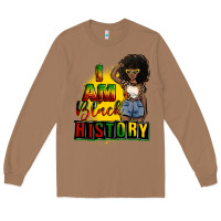 Toasted Coconut i am black history juneteenth Long Sleeve Tee - CowGirlArtShop