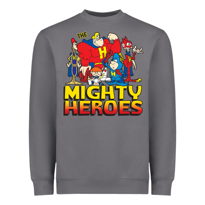 Mighty Heroes T Shir Heavyweight Sweatshirt by lanVoArt | Teevron