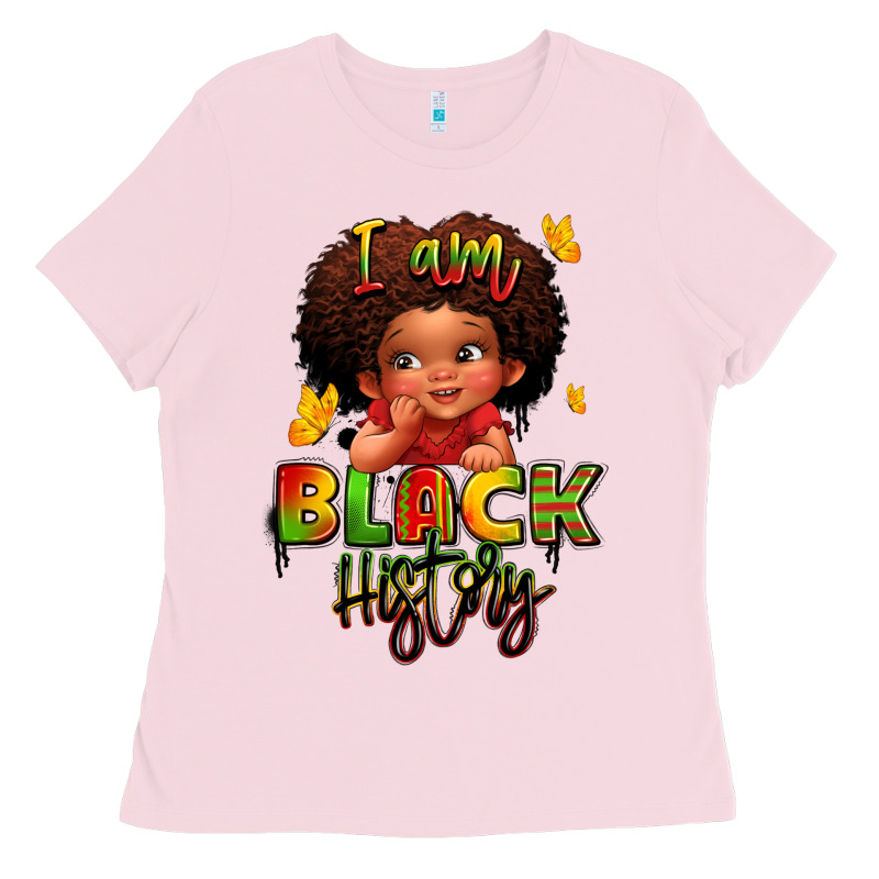 I Am Black History Juneteenth Ladies Tee by LillyAllenDesigns | Teevron