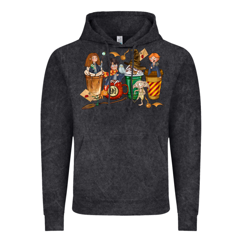 Wizards Coffee Cups Vintage Hoodie by texasbilliewilder | Teevron