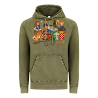 Vintage Olive wizards coffee cups Vintage Hoodie - texasbilliewilder