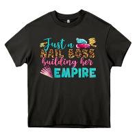 Asphalt just a nail boss building her empire bbs Heavy Core Tee - BundleAndBundleShop