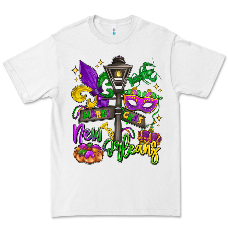 New Orleans Mardi Gras Premium Tee by LillyAllenDesigns | Teevron