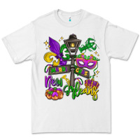 White new orleans mardi gras Premium Tee - LillyAllenDesigns