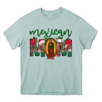 Arona mexican mom our lady of guadalupe leopard Heavy Core Tee - JahusDesignShop
