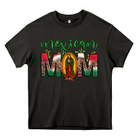 Asphalt mexican mom our lady of guadalupe leopard Heavy Core Tee - JahusDesignShop
