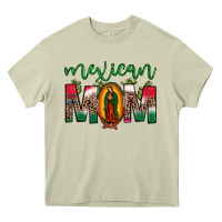 Mossy mexican mom our lady of guadalupe leopard Heavy Core Tee - JahusDesignShop