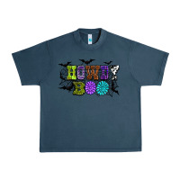 Midnight Navy Halloween howdy boo Urban Heavy Tee - NancyCooperArtShop