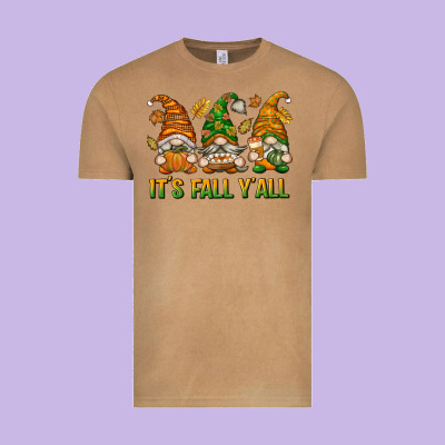 It's Fall Y'all Vintage Tee Designed By Texasbilliewilder
